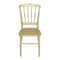 Atlas Commercial Products Gold Resin Napoleon Chair with UV Protection RNC4-GLD - alternate 2
